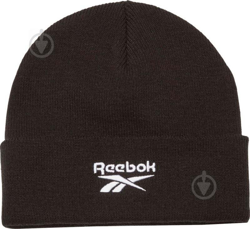 Шапка Reebok Te Logo Beanie GC8712 р.OSFM черный - фото 1