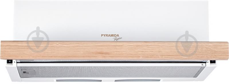 Вытяжка Pyramida TL 60 Wood WH - фото 1 Вытяжка Pyramida TL 60 Wood WH - фото 1