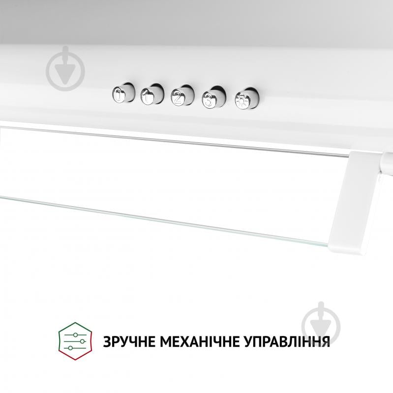 Витяжка Perfelli PL 5144 W LED пласка - фото 5