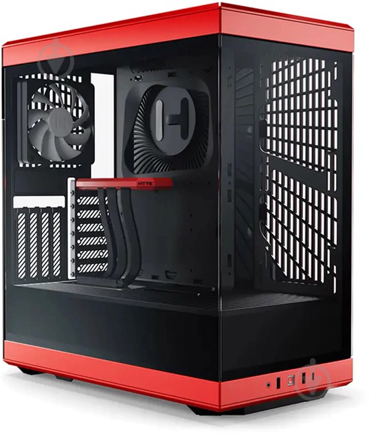 Корпус Hyte Y40 Black-Red (CS-Hyte-Y40-BR) - фото 1