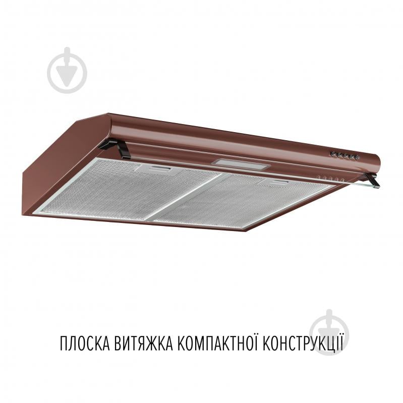 Вытяжка Perfelli PL 6144 BR LED плоская - фото 6
