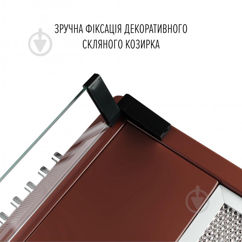 Вытяжка Perfelli PL 6144 BR LED плоская - фото 10