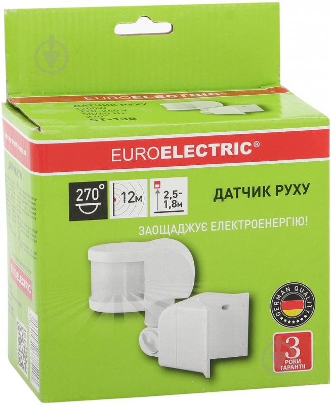 Датчик руху  Green Power Euroelectric "кутовий" ST-13B - фото 1