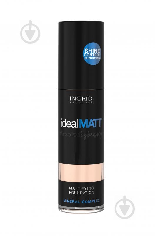 Крем тональный Ingrid Cosmetics Ideal Matt №300 Light nude 30 мл - фото 1