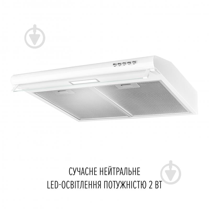 Вытяжка Perfelli PL 6144 W LED плоская - фото 8 Вытяжка Perfelli PL 6144 W LED плоская - фото 8