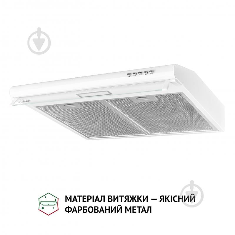 Витяжка Perfelli PL 6144 W LED пласка - фото 3