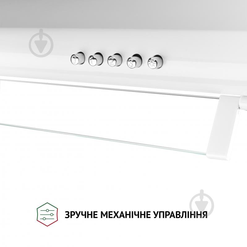 Витяжка Perfelli PL 6144 W LED пласка - фото 5