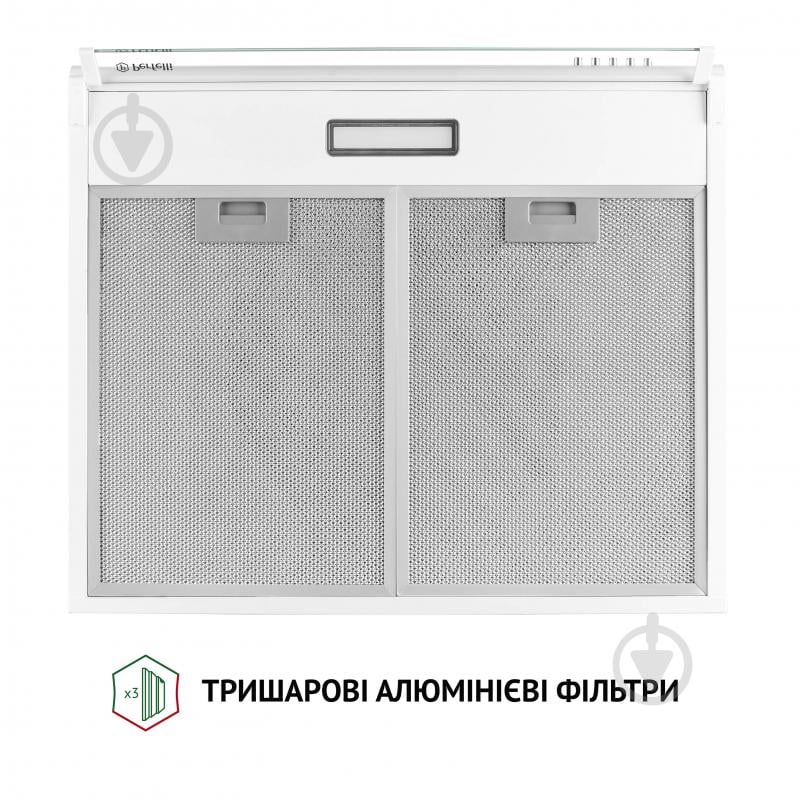 Витяжка Perfelli PL 6144 W LED пласка - фото 7