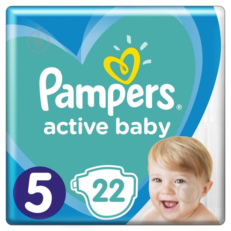 Підгузки Pampers Active Baby 5 11-16 кг 22 шт. - фото 1