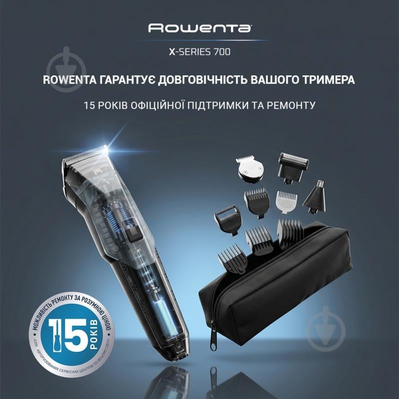 Триммер универсальный Rowenta TN9650E0 серии 700 (14 в 1) - фото 15
