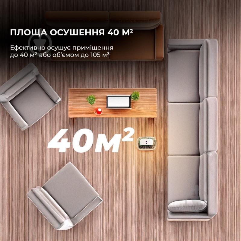 Осушитель воздуха CECOTEC BigDry 4000 Expert Connected - фото 5