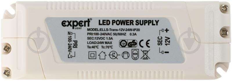 Трансформатор Union 12 В 24 Вт IP20 ELLS-Trans-12V-24W-IP20 - фото 2