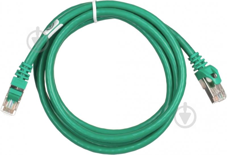 Патч-корд 2E PC6SFTPCOP - 150GRN Cat 6 / RJ45 / 27AWG 1,5 м зеленый - фото 2