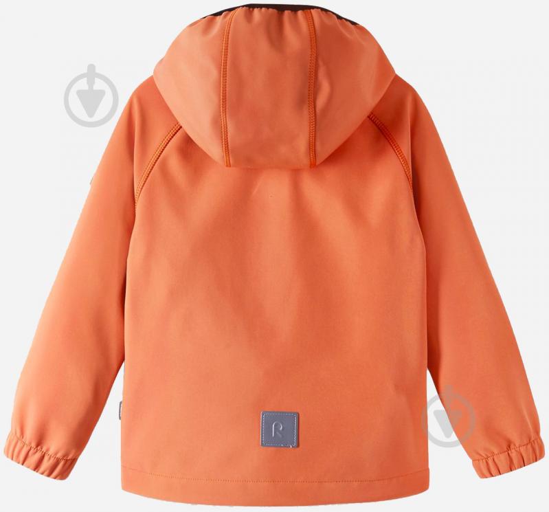 Куртка для девочек Reima Softshell Vantti р.80 оранжевый 5100009A-3230 - фото 2