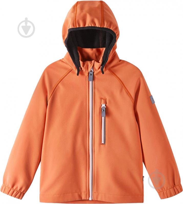 Куртка для девочек Reima Softshell Vantti р.80 оранжевый 5100009A-3230 - фото 1