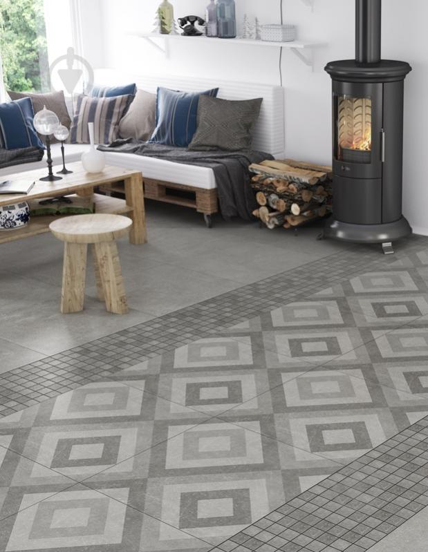 Плитка Golden Tile Terragres Stonehenge grey 442510 60,7x60,7 см - фото 3