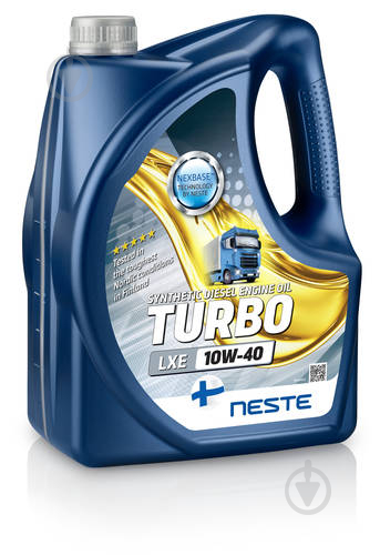 Моторне мастило Neste Oil Turbo LXE 10W-40 4 л - фото 1