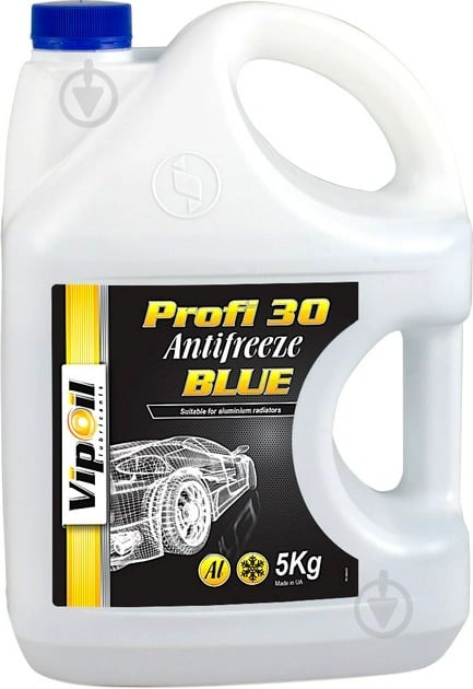 Антифриз VipOil Profi 30 Blue 5 кг синій - фото 1