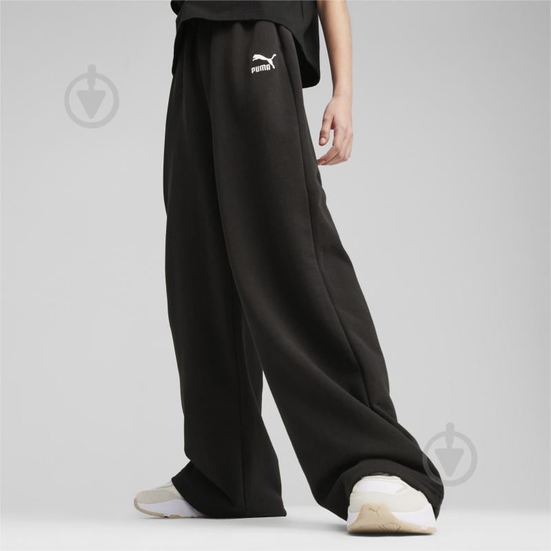 Штани Puma BETTER CLASSICS RELAXED PANTS TR G 62445501 р. 128 чорний - фото 3