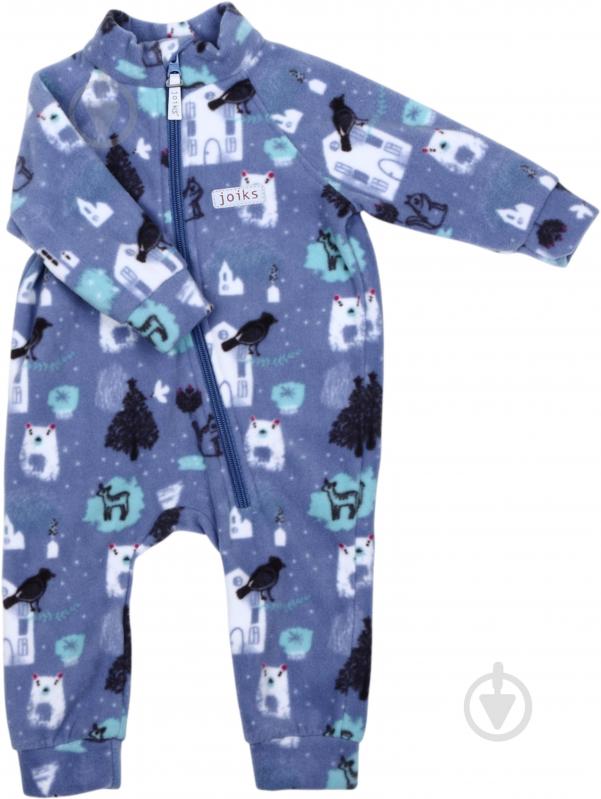 Комбінезон дитячий для хлопчика JOIKS р.68 блакитний FK932/e - фото 2 Комбінезон дитячий для хлопчика JOIKS р.68 блакитний FK932/e - фото 2
