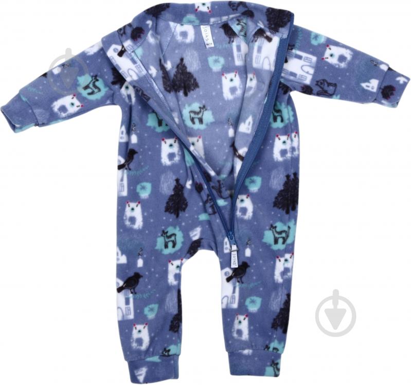 Комбінезон дитячий для хлопчика JOIKS р.68 блакитний FK932/e - фото 5 Комбінезон дитячий для хлопчика JOIKS р.68 блакитний FK932/e - фото 5