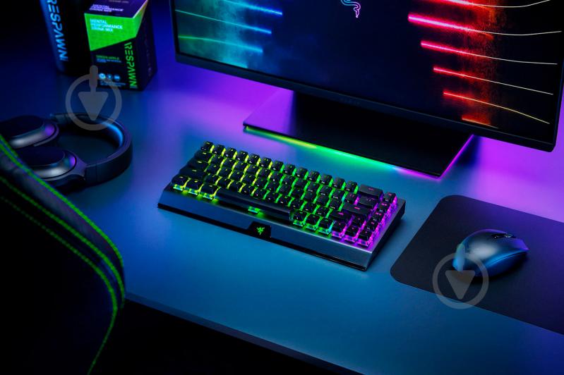 Клавіатура ігрова Razer BlackWidow V3 Mini HyperSpeed (RZ03-03892000-R3M1) RGB black - фото 7