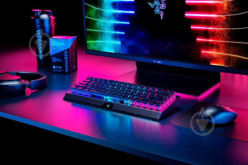 Клавіатура ігрова Razer BlackWidow V3 Mini HyperSpeed (RZ03-03892000-R3M1) RGB black - фото 9