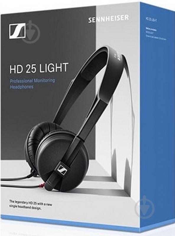 Наушники Sennheiser HD 25 Light black (508664) - фото 7 Наушники Sennheiser HD 25 Light black (508664) - фото 7