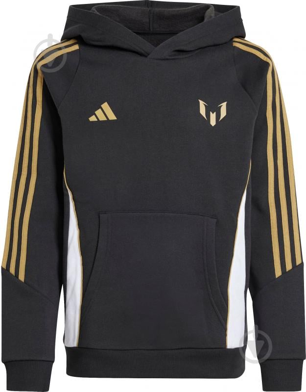 Джемпер Adidas MESSI HOODY Y IZ0576 р.140 чорний - фото 1