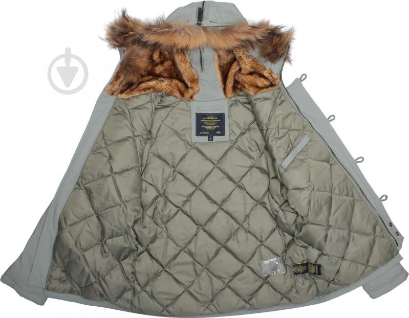 Куртка-парка мужская зимняя Alpha Industries N-2B Elevon AL-IND-N2B-EL-GR р.M grey - фото 8