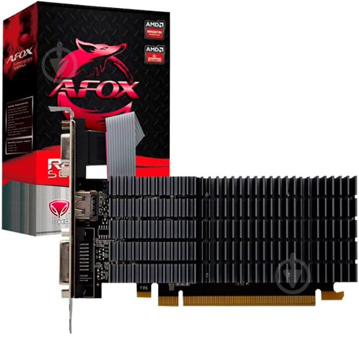 Відеокарта AFOX Radeon R5 230 1GB GDDR3 64bit (AFR5230-1024D3L9-V2) - фото 4