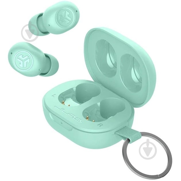 Наушники JLab JBuds Mini True Wireless blue (IEUEBJBMINIRMNT124) - фото 2 Наушники JLab JBuds Mini True Wireless blue (IEUEBJBMINIRMNT124) - фото 2