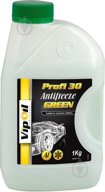 Антифриз VipOil Profi 30 Green 1 кг зелений - фото 1