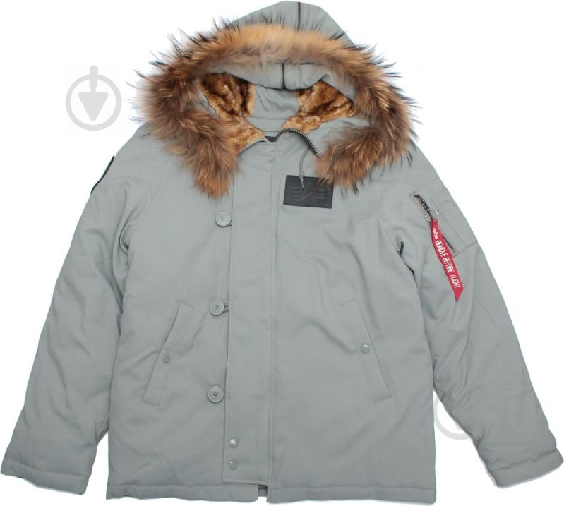 Куртка-парка чоловіча зимова Alpha Industries N-2B Elevon AL-IND-N2B-EL-GR р.XXL grey - фото 2