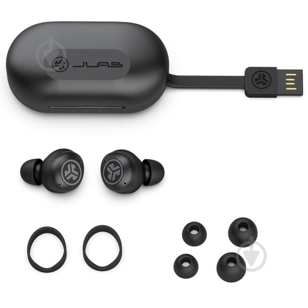 Наушники JLab JBuds Air Pro black (IEUEBJBAIRPRORBLK82) - фото 2 Наушники JLab JBuds Air Pro black (IEUEBJBAIRPRORBLK82) - фото 2