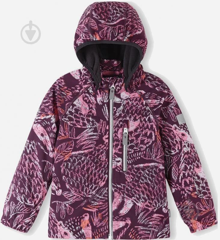 Куртка для девочек Reima Softshell Vantti р.86 темно-бордовый 5100009B-4963 - фото 2 Куртка для девочек Reima Softshell Vantti р.86 темно-бордовый 5100009B-4963 - фото 2