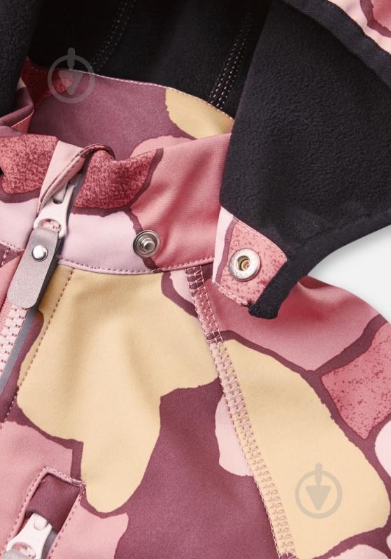 Куртка для девочек Reima Softshell Vantti р.116 розовый 5100009B-4377 - фото 6 Куртка для девочек Reima Softshell Vantti р.116 розовый 5100009B-4377 - фото 6