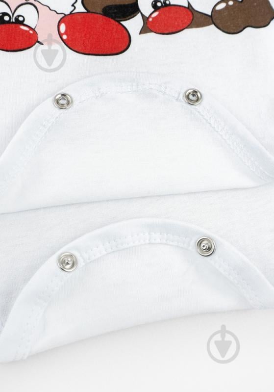 Боді дитяче унісекс Dexter`s Christmas reindeer р.68 білий d104снт-б - фото 2 Боді дитяче унісекс Dexter`s Christmas reindeer р.68 білий d104снт-б - фото 2