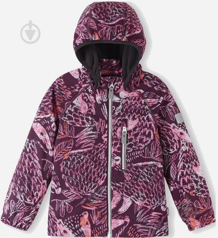 Куртка для девочек Reima Softshell Vantti р.92 темно-бордовый 5100009B-4963 - фото 2 Куртка для девочек Reima Softshell Vantti р.92 темно-бордовый 5100009B-4963 - фото 2