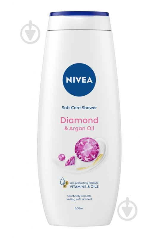 Гель для душа Nivea «Бриллиант и аргановое масло» 500 мл - фото 1