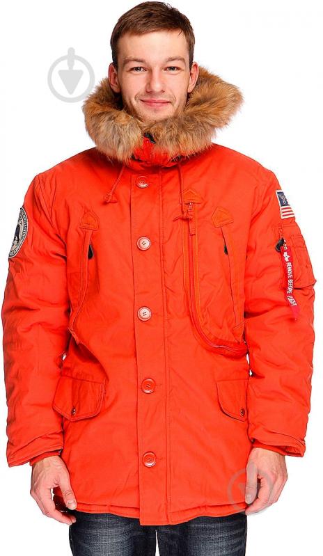 Куртка-парка мужская зимняя Alpha Industries Polar Jacket AL-IND-PJ-R р.XXXL red - фото 10