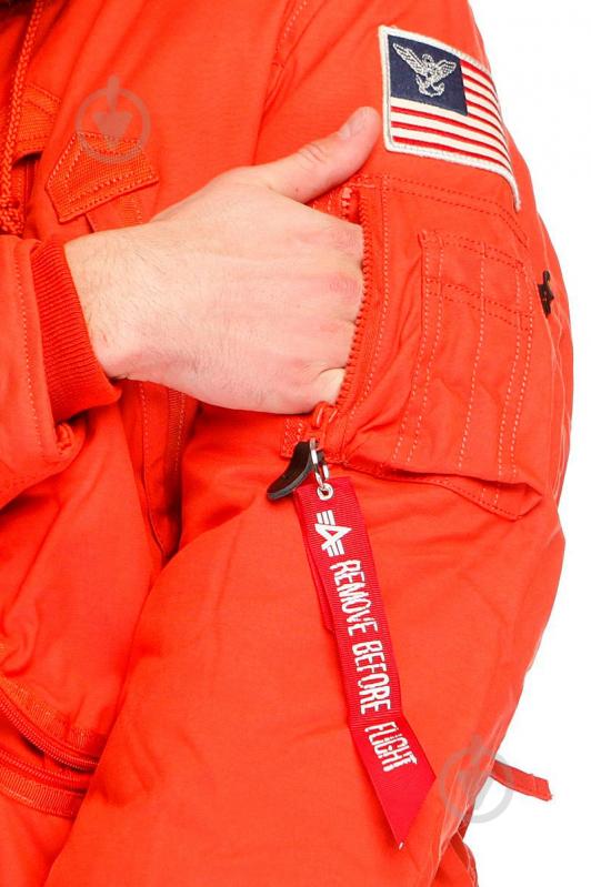 Куртка-парка мужская зимняя Alpha Industries Polar Jacket AL-IND-PJ-R р.XXXL red - фото 5