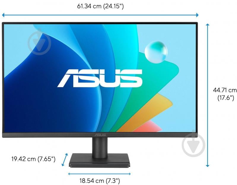 Монітор Asus VA279HG 27" (90LM04J1-B02371) - фото 7