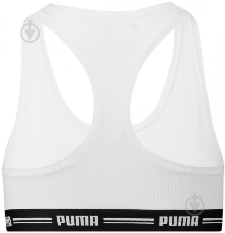 Бра Puma WORACER BACK TOP 1P HANG 90786205 р.XS белый - фото 2