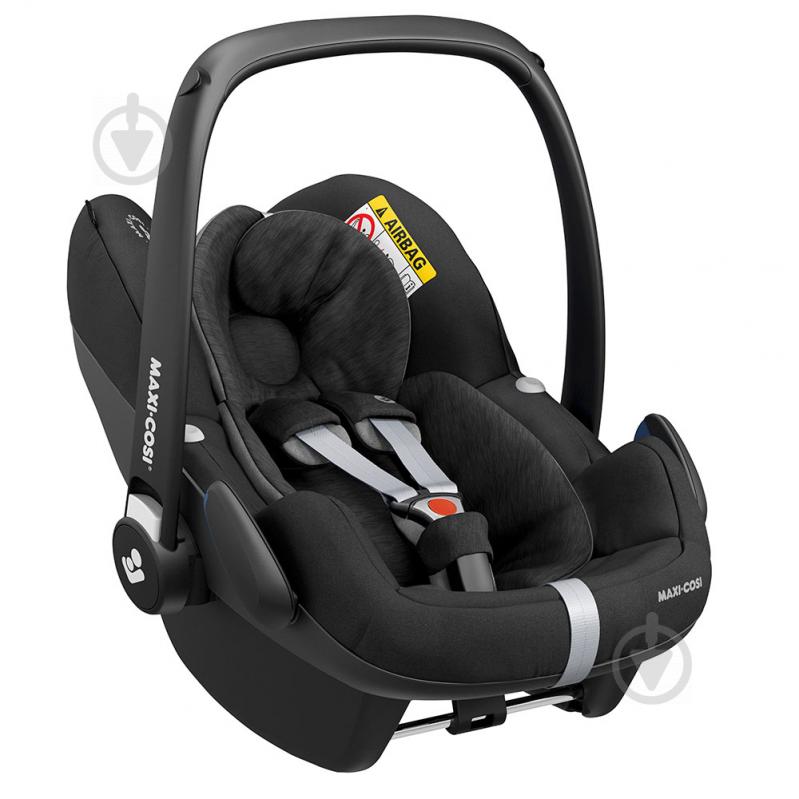 Автокресло Maxi-Cosi Pebble Pro i-Size Essential Black черный 8799672120 - фото 5