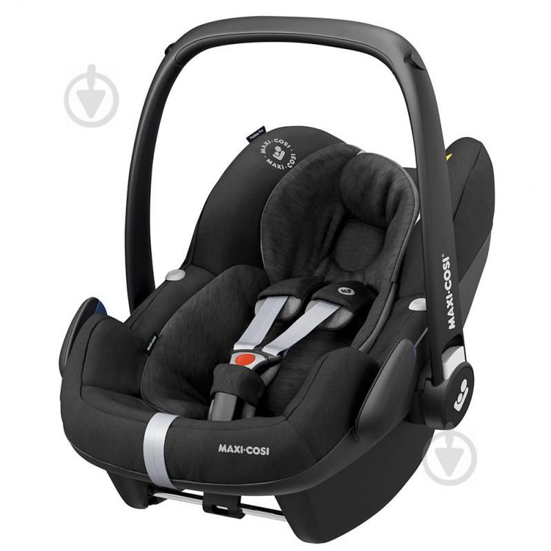 Автокресло Maxi-Cosi Pebble Pro i-Size Essential Black черный 8799672120 - фото 1