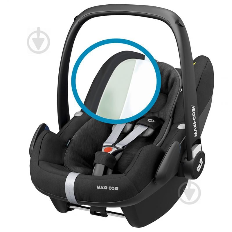 Автокресло Maxi-Cosi Pebble Pro i-Size Essential Black черный 8799672120 - фото 7