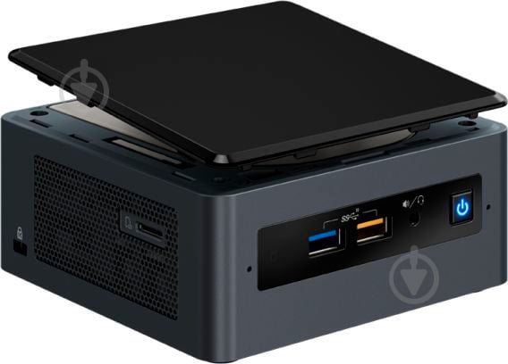 Неттоп Intel NUC 10 Performance (BXNUC10I3FNHN2) black/grey - фото 4