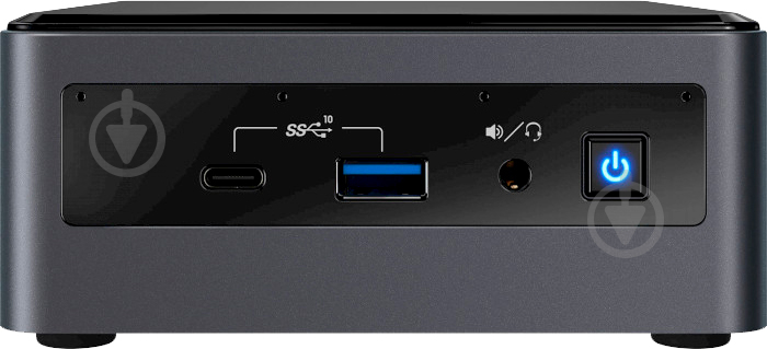 Неттоп Intel NUC 10 Performance (BXNUC10I3FNHN2) black/grey - фото 2