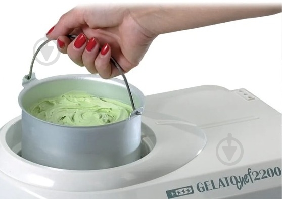 Фризер для морозива GELATO CHEF 2200 I-GREEN білий NEMOX 100 Вт - фото 2